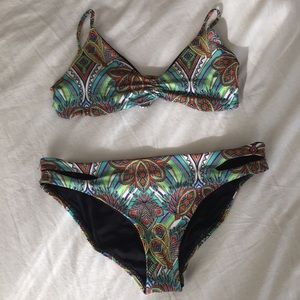 Woman’s two piece swimsuit